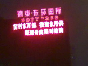 长沙益阳LED楼盘广告 发光字与楼宇喷绘的创新融合